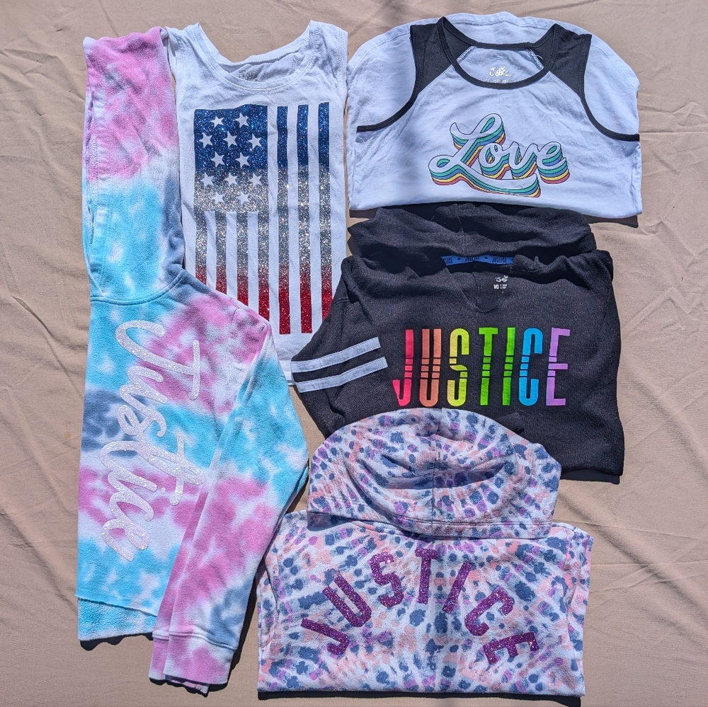 Justice Tops - Bundle 5pc Set
